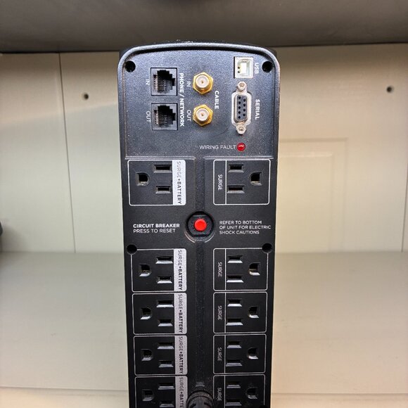 CyberPower 1350AVR 1350VA CP1350AVRLCD 9-Outlet LCD UPS System No Battery - Picture 3 of 7